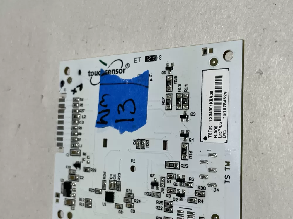 Maytag Touchsensor Washer Led Board YS34001KBA08 AZ156785 | 13WM