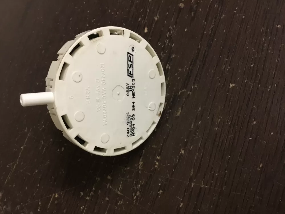 Whirlpool  Kenmore 740-9004 Washer Water Level Pressure Switch
