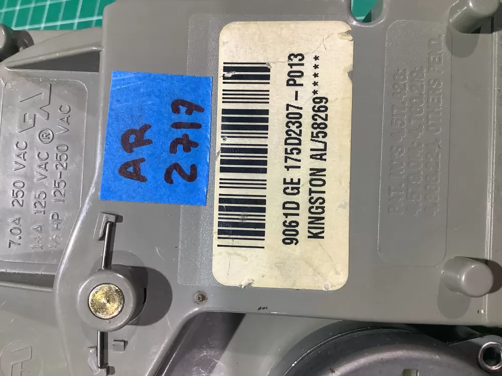 175D2307-P013 Washing Machine Timer Mabe GE Kingston AZ184102 | AR2717