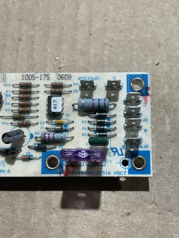  1005 83 1751A 175 0526  Blower Circuit Used Control Board AZ73609 | KM1727