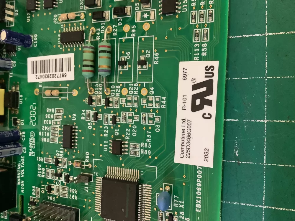 GE WR55X11098C EBX1069P007 Refrigerator Control Board AZ205407 | NR612