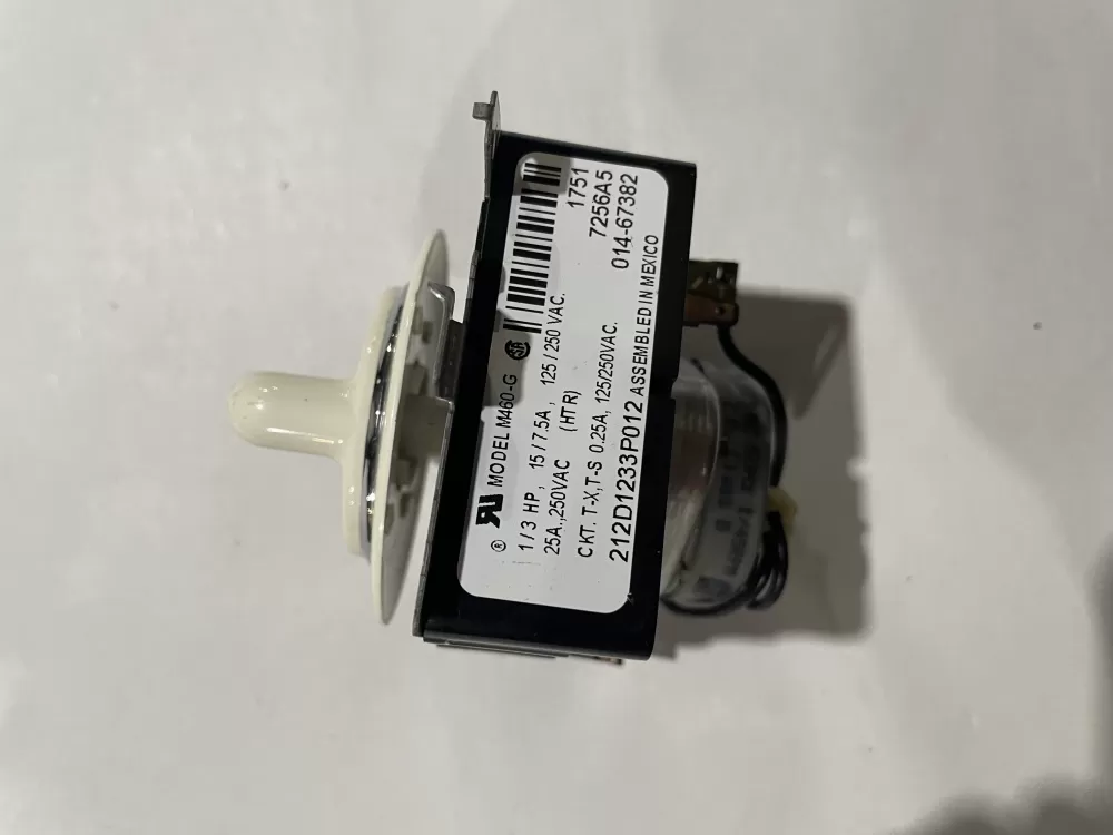 GE 212D1233P012 WE4M364 Dryer Timer