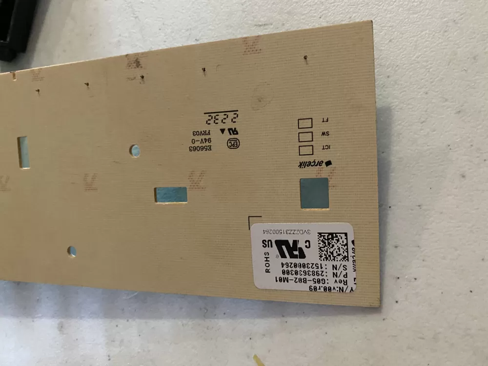 Blomberg 297330300 2524510100 7188287440  Control Board AZ43908 | BK1750