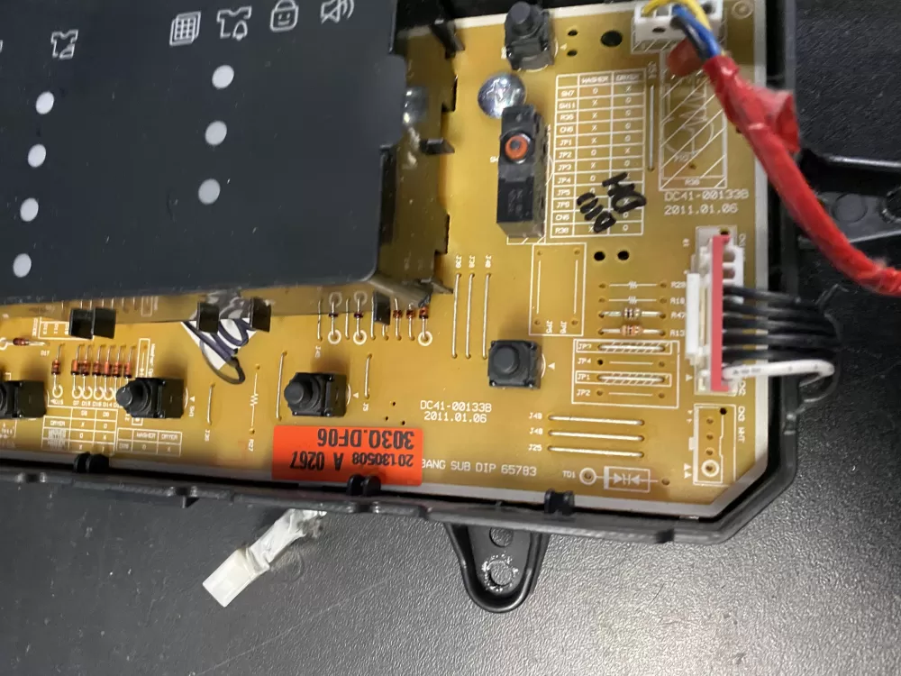 Samsung DC92 00303Q Dryer Control Board AZ18579 | BKV264