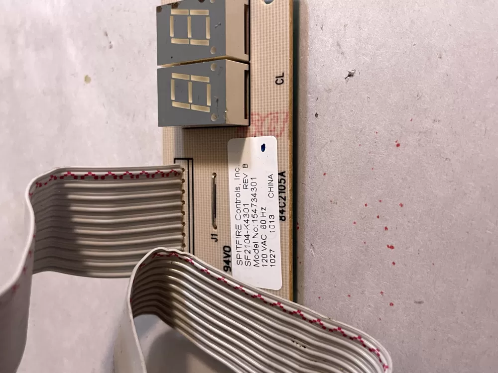 Frigidaire Kenmore 154734301 Dishwasher Control Board Display AZ194677 | Wm569