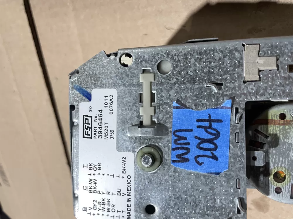 General Electric AP2045781 278661 285939 3362457 3946464 WH12X0950 WH12X950 PS270214 Washer Timer