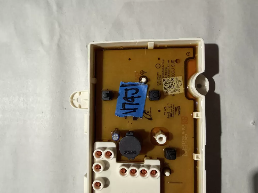 Samsung DC94 05360A Washer Control Board AZ225700 | KMV743