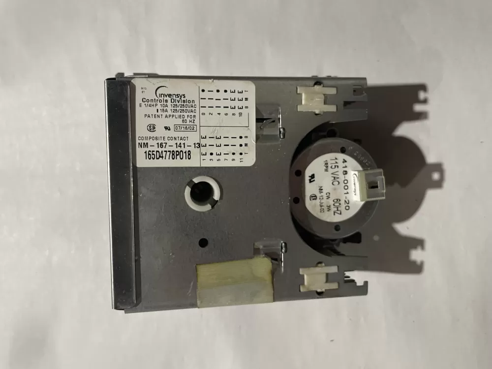 GE 165D4778P018 Dishwasher Timer AZ194611 | KM93