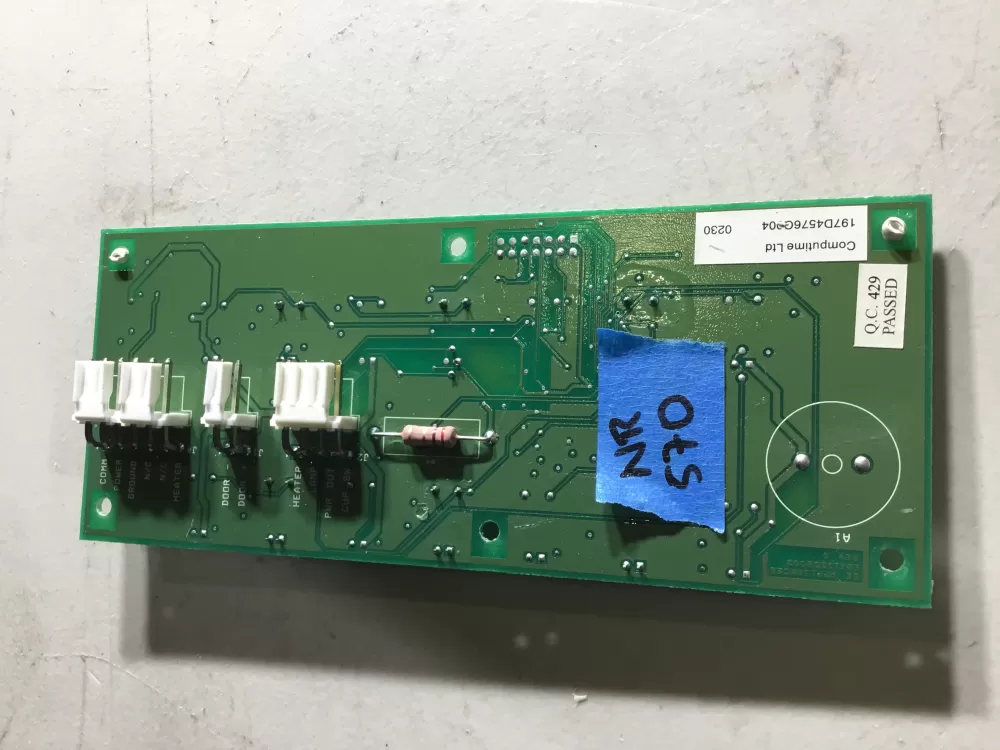 GE 197D4576G004 Refrigerator Control Board AZ47542 | NR570