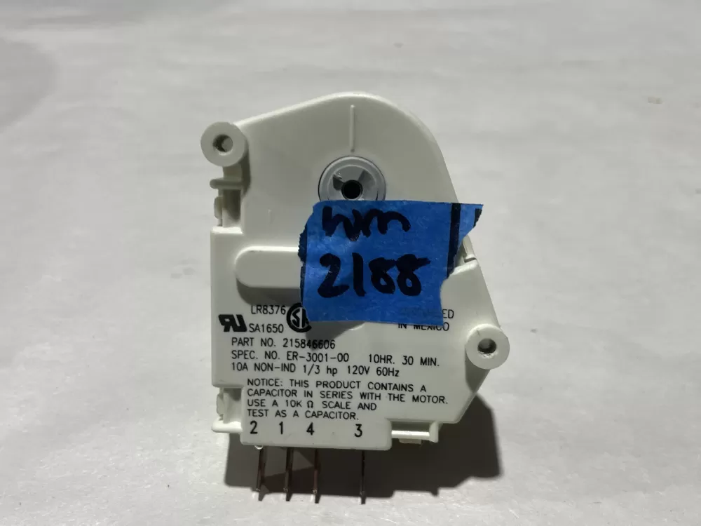 Frigidaire Kenmore AP2111929 12762 Refrigerator Defrost Timer AZ118568 | Wm2188