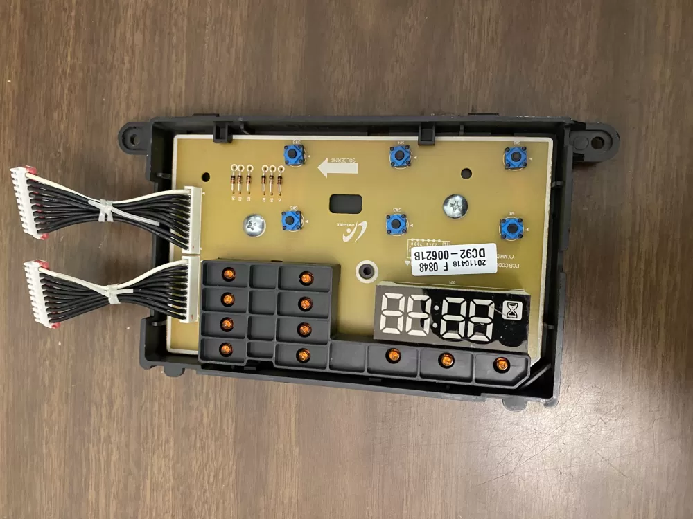Samsung DC92 00621B Dryer Control Board AZ91593 | BK1550