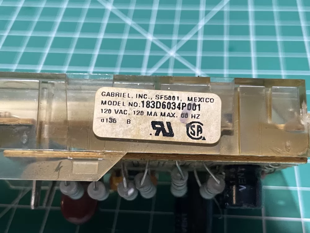GE 183D6034P001 SF5001 Range Control Board AZ129326 | Wm2321