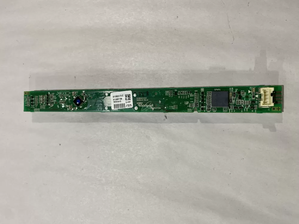 Whirlpool KitchenAid W10605174 Dishwasher UI Control Board AZ161919 | BK267