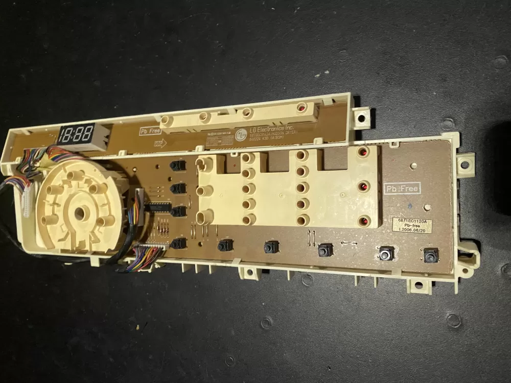 LG 6871EC1120A 6870EC9142A Dryer Control Board AZ25471 | BKV309