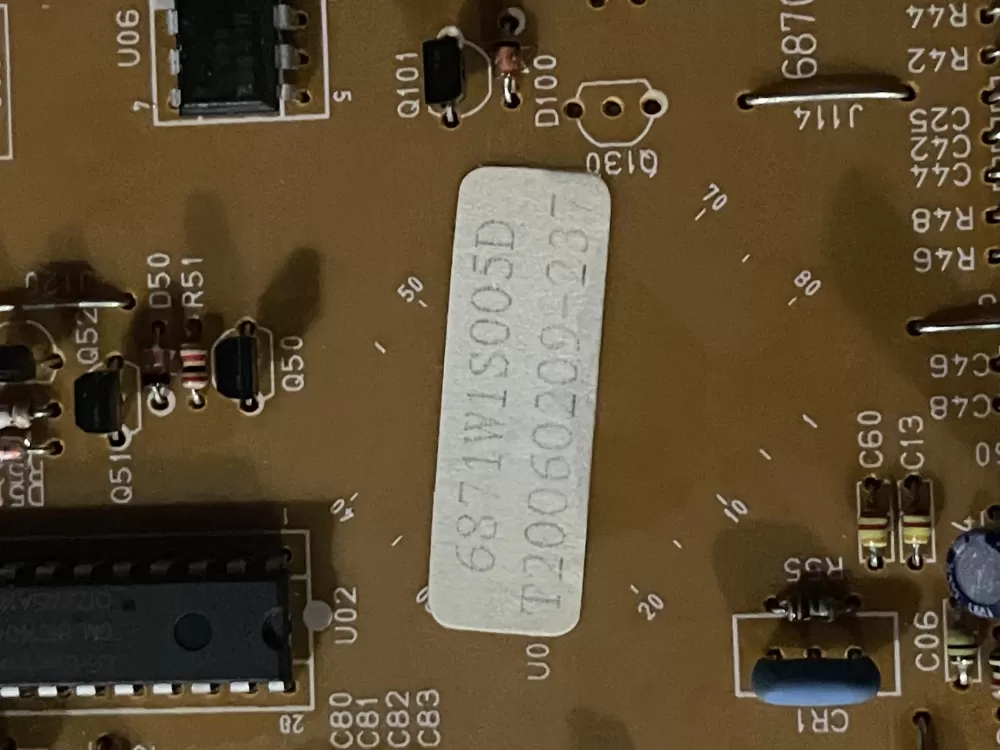 GE 6870W1A005A 6871W1S005D Microwave Control Board AZ38271 | Wm511