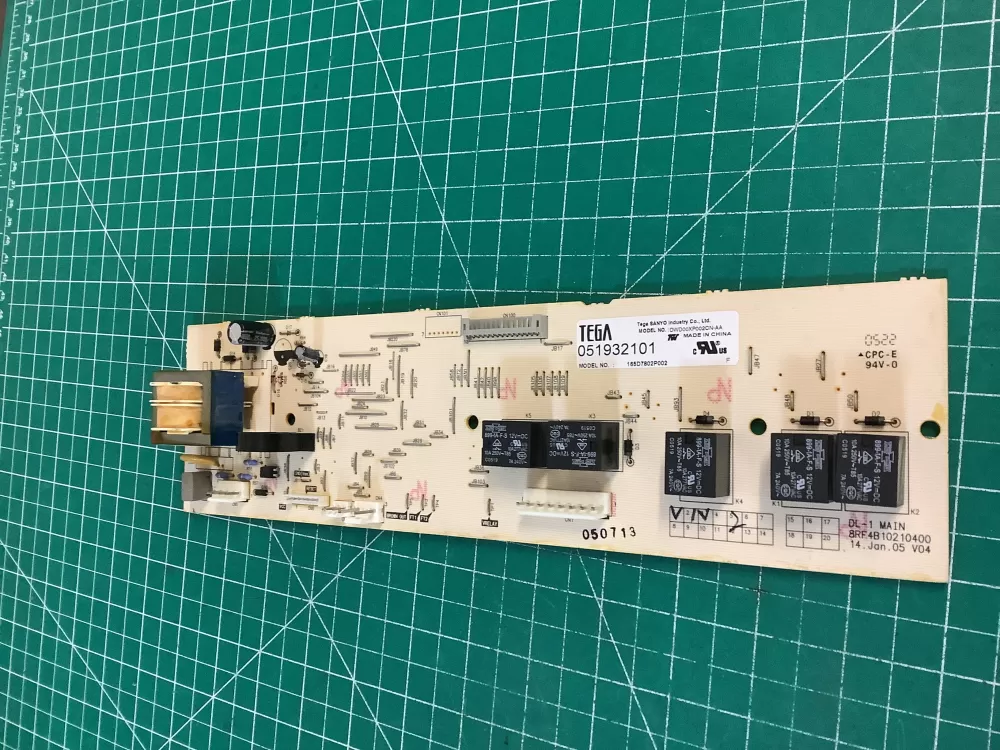 GE 165D7802P002 Dishwasher Control Board