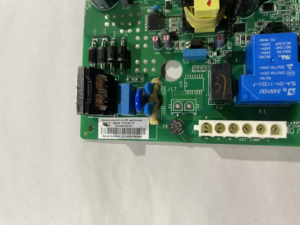 GE 197D8513G101 70213160102GA Refrigerator Control Board AZ186725 | BK2746