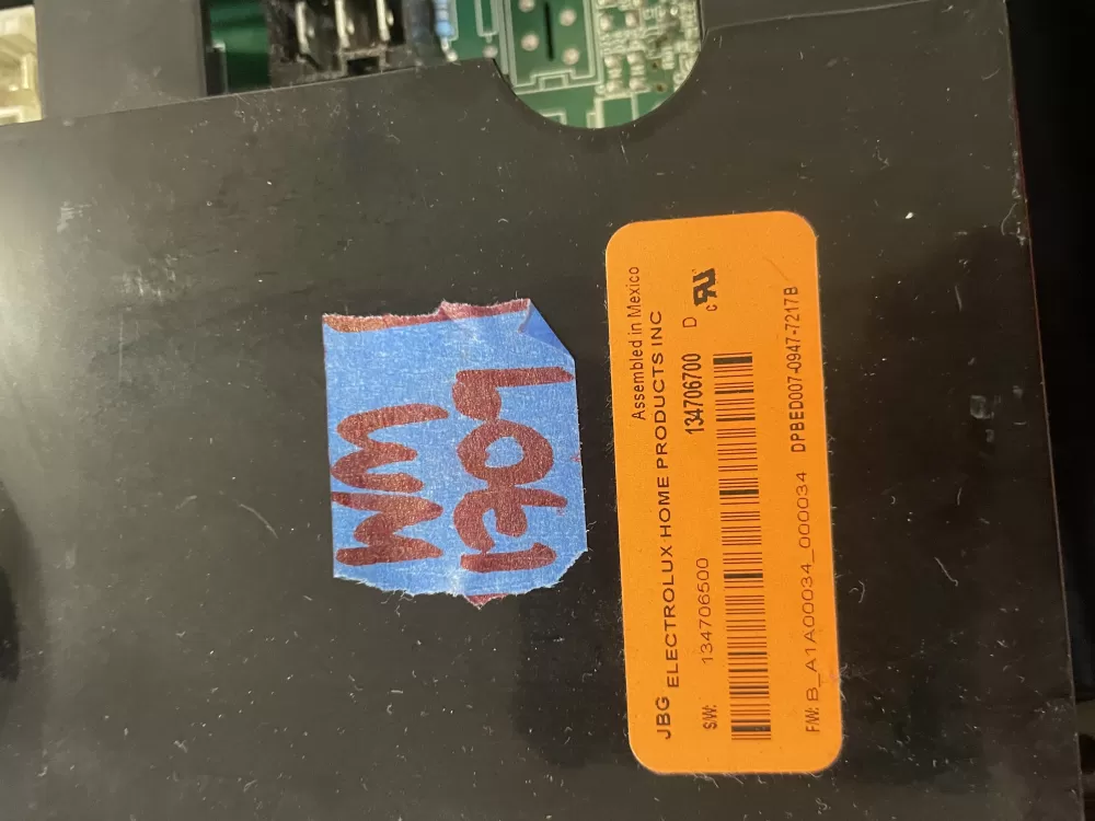 Electrolux 134706700 7134706700 809160308 Dryer Control Board AZ40687 | Wm1709