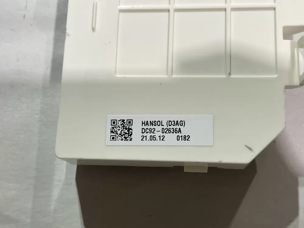 Samsung DC92 02636A Washer Control Board AZ170692 | Wmv250