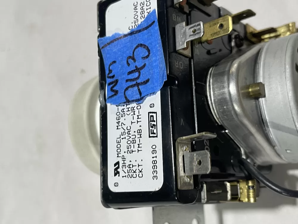 Kenmore 3391658 3398190 3398190R WP3398190 Dryer Timer AZ149307 | Wm743