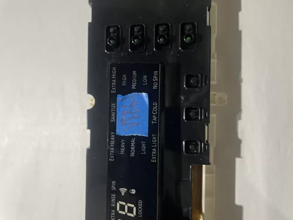 Samsung DC92-00249A WH12X10443 Washer Control Board AZ206594 | KMV886