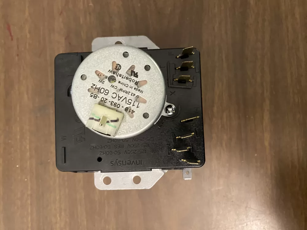 Whirlpool W10642934 W10854240 Laundry Center Timer AZ100921 | BK855