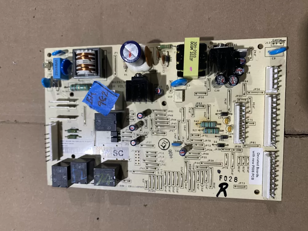 GE 200D6221G028 EBX1110P002 Refrigerator Control Board AZ88298 | BK982