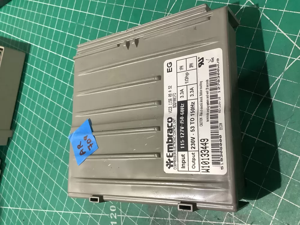 Whirlpool W10629033 Refrigerator Inverter Control Board AZ196855 | AR709
