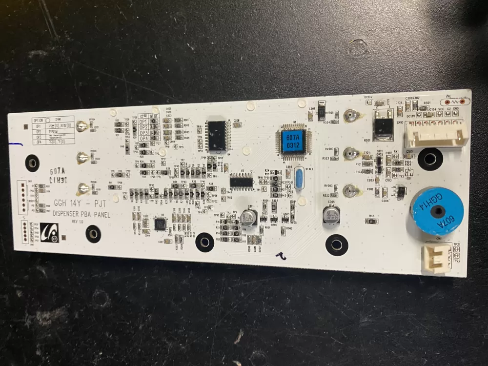 Samsung GGH 14Y - PJT DA97-11879K dispenser control board AZ3813 | BK827