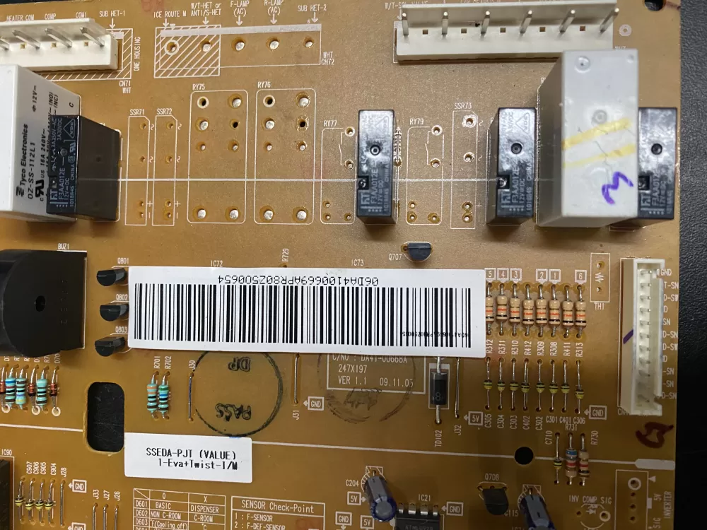 Samsung AP4909012 DA92-00055A Refrigerator Control Board AZ15358 | BK628