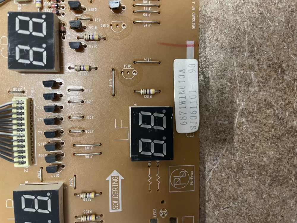 LG 6871W1N009A Range Oven Control Board AZ9255 | KM1141