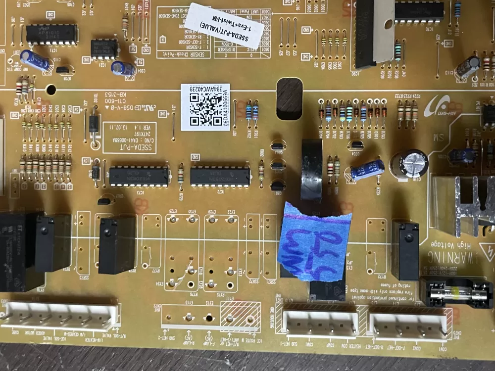 Samsung AP4909012 DA92-00055A Refrigerator Control Board AZ44149 | Wm550