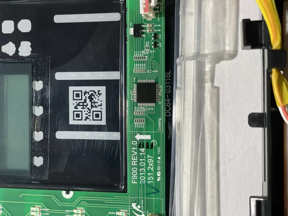 Samsung DC92 01607H DC9201607H Dryer Control Board Interface AZ195262 | KMV868