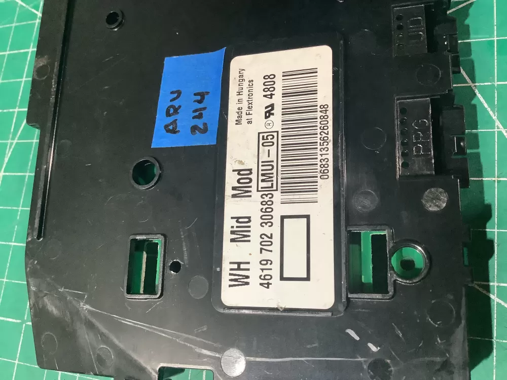 Whirlpool 461970230683 Washer Control Board UI Display AZ194054 | ARV244