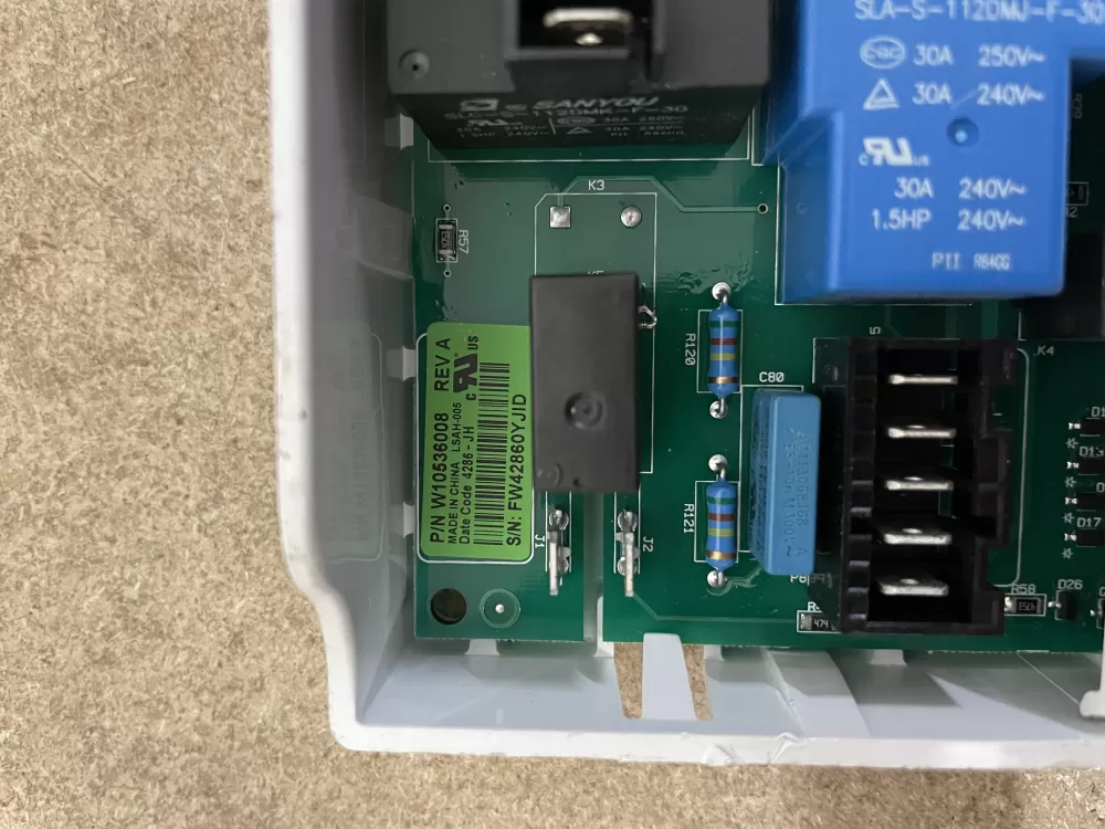 Whirlpool Maytag AP6022738 W10536008 Dryer Control Board AZ58652 | KM2070