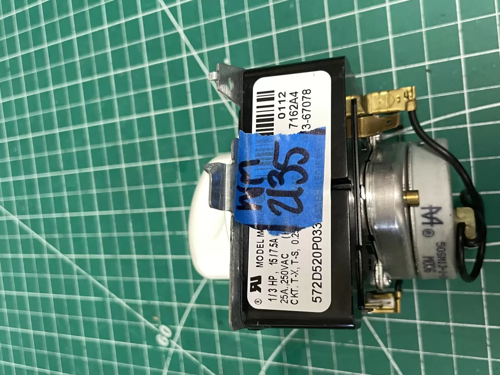 GE 572D520P033 WE4M334 Dryer Timer AZ202750 | Wm2135