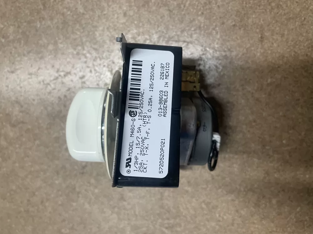 GE 572D520P021 WE4M271 Dryer Timer AZ6276 | KM1554