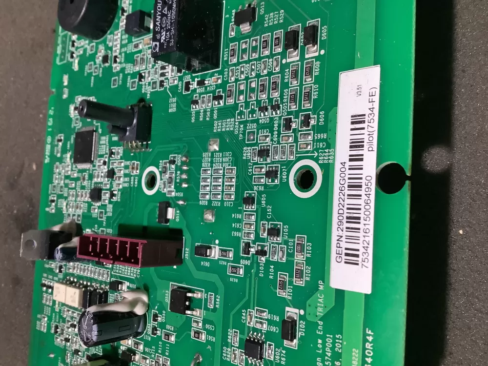 GE WH22X36498 290D2226G004 Washer Control Board AZ116577 | NR2157