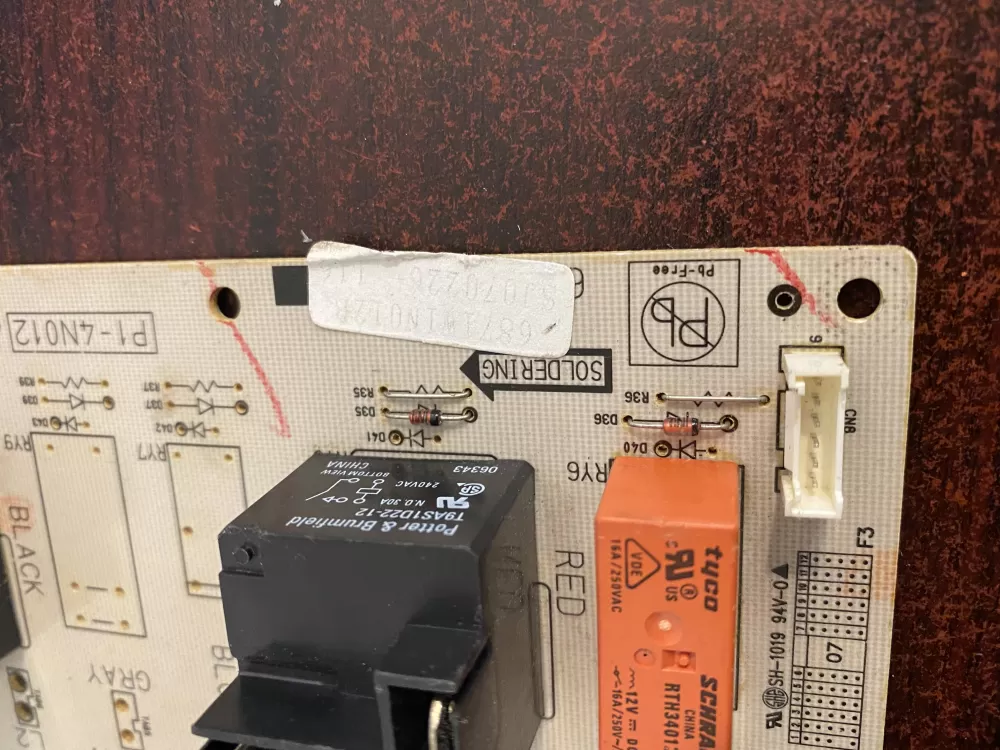 LG 6871W1N012A Range Oven Control Board Relay AZ34784 | BK1690