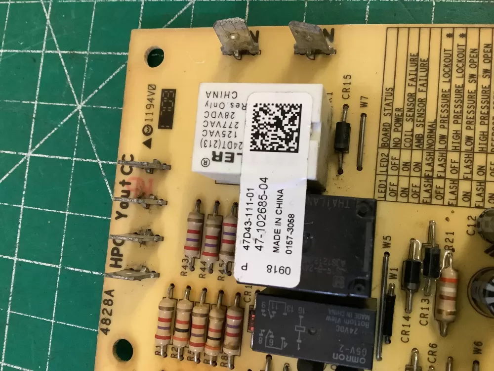 Rheem 47D43-111-01   Control