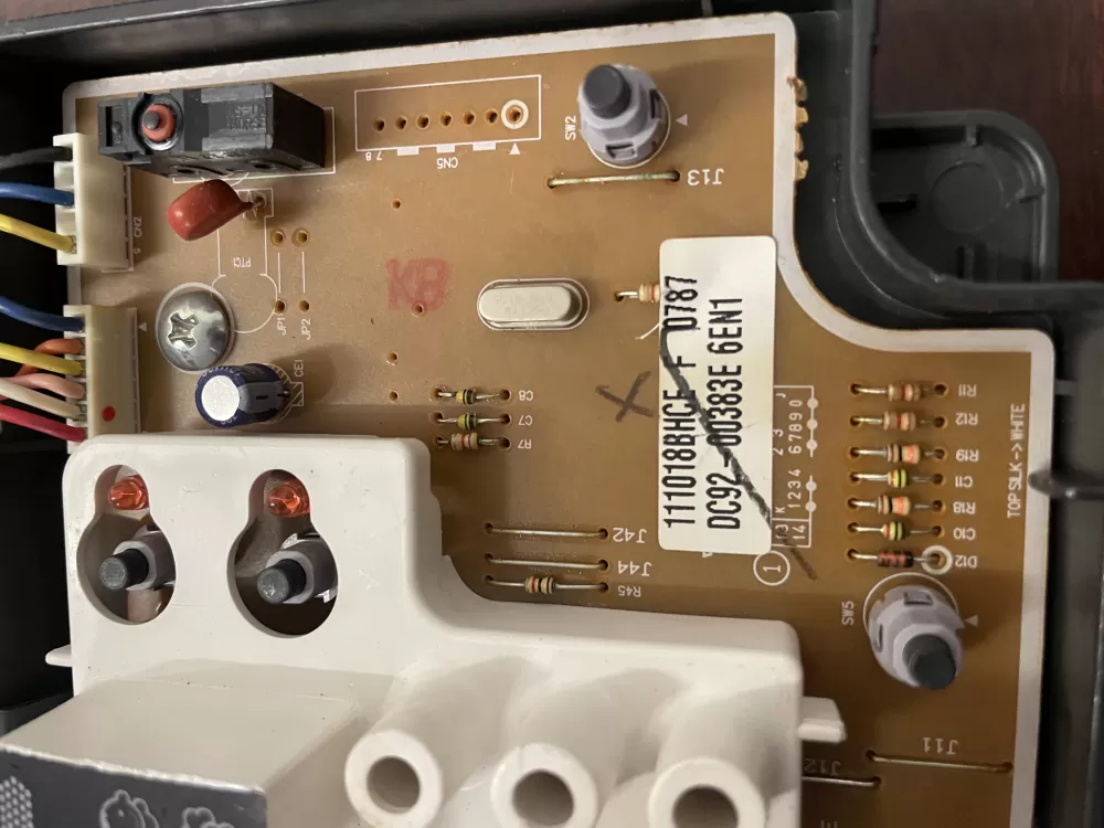Samsung DC92-00383E DC92-00383A Washer UI Control Board AZ46818 | KMV196