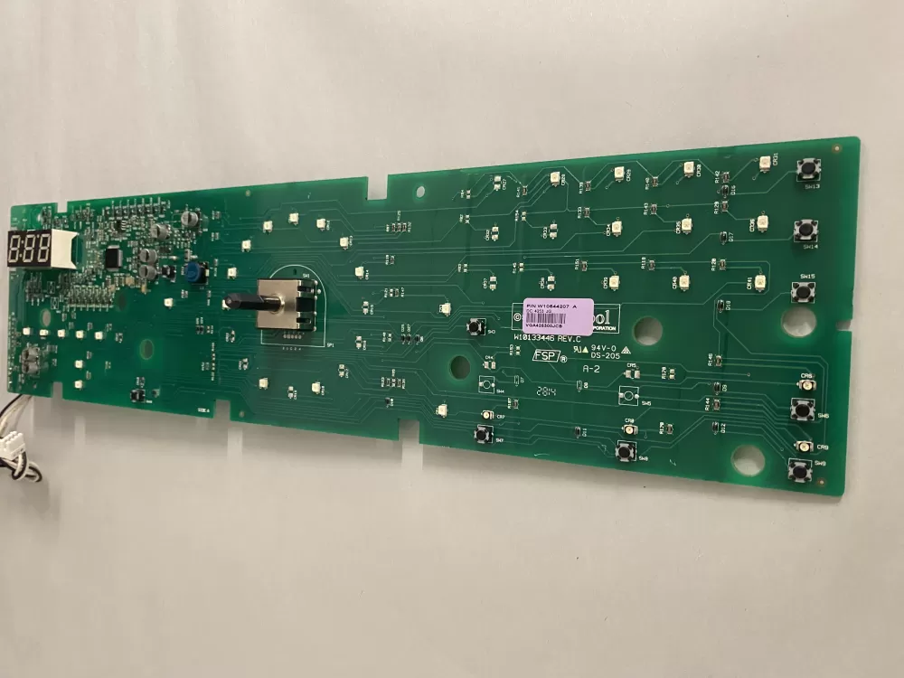 Whirlpool W10544207 Washer Board Control
