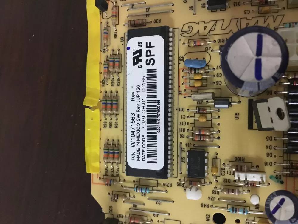Maytag W10471563 Dryer Display Control Board AZ208481 | BG721