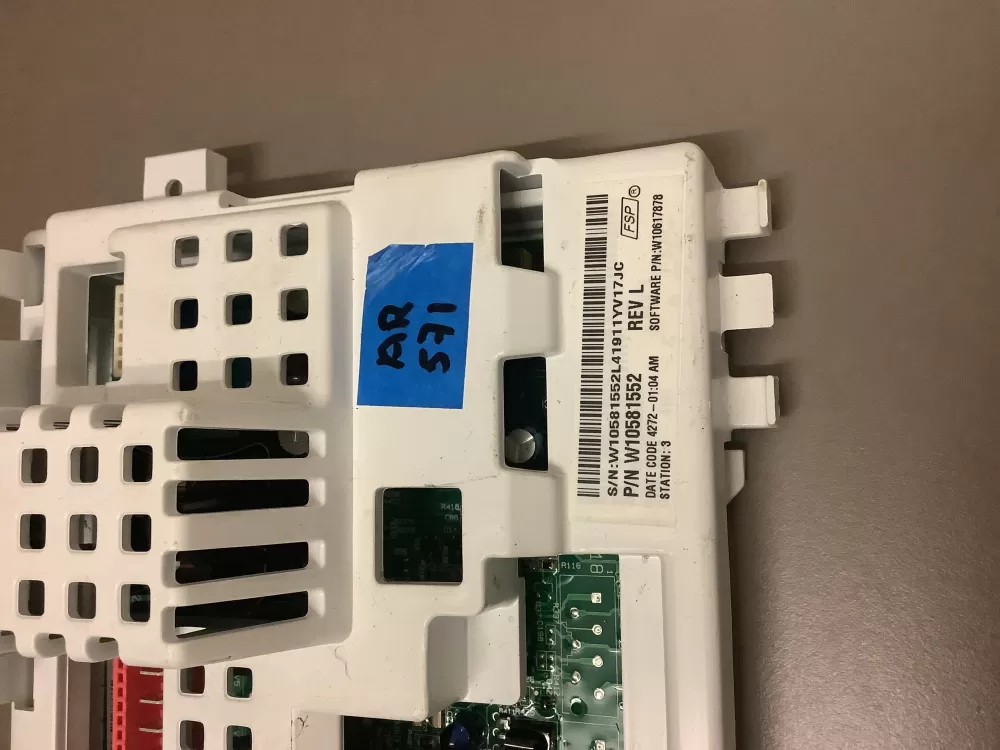 Whirlpool AP5781774 W10581552 PS8691627 Washer Control Board AZ201915 | AR571