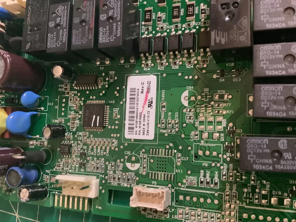 Whirlpool Maytag Kenmore W10516800 Refrigerator Control Board AZ171815 | NR2612