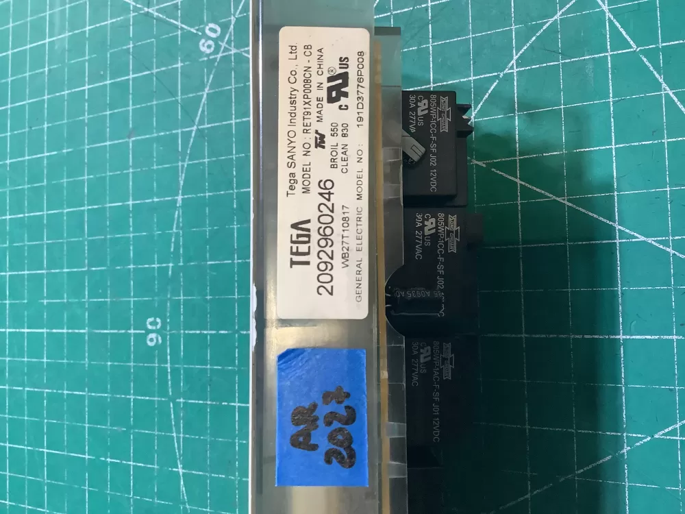 GE 191D3776P008 Range Control Board AZ228403 | AR2027