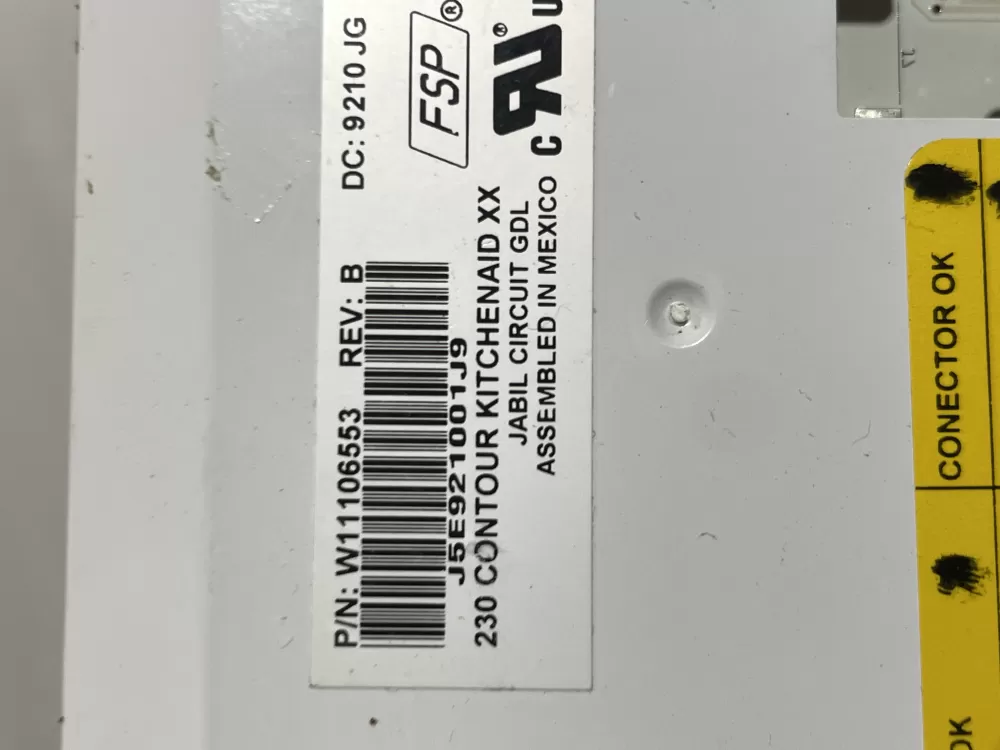 KitchenAid PS12711953 Refrigerator Control Board Dispenser AZ171967 | Wm538