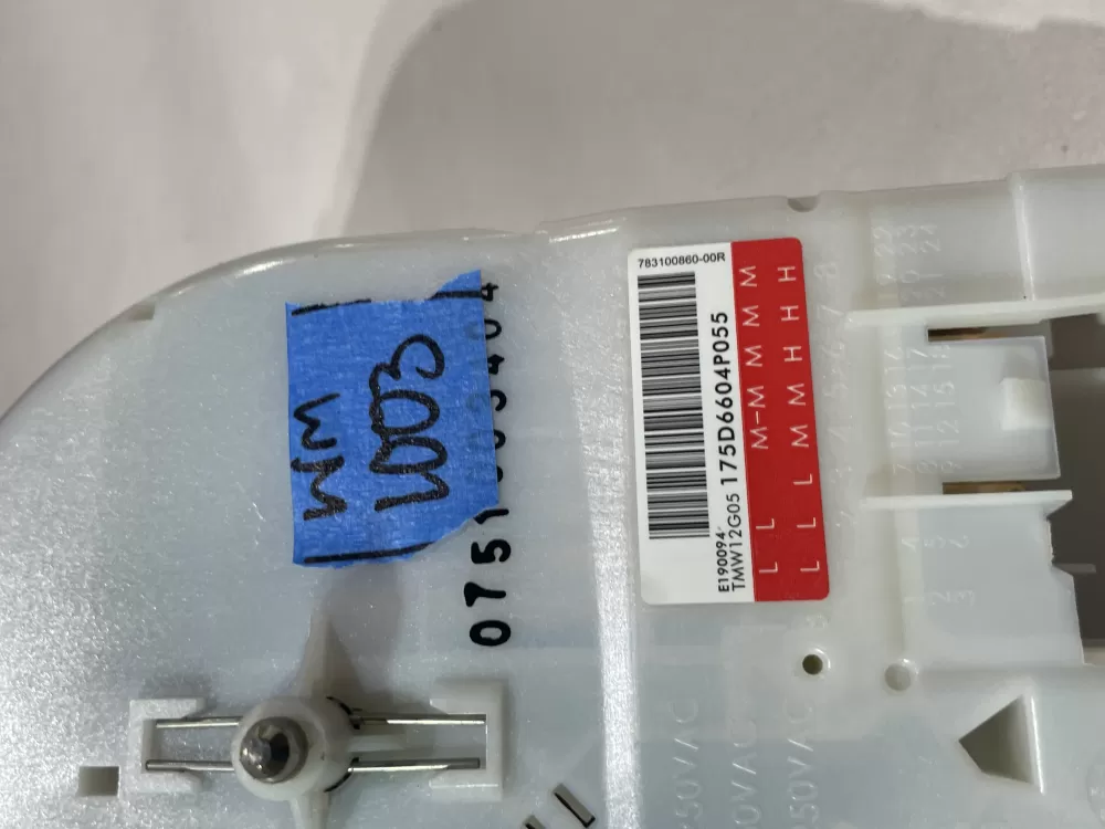 GE 175D6604P055 WH45X22698 Washer Timer AZ141833 | Wm1003