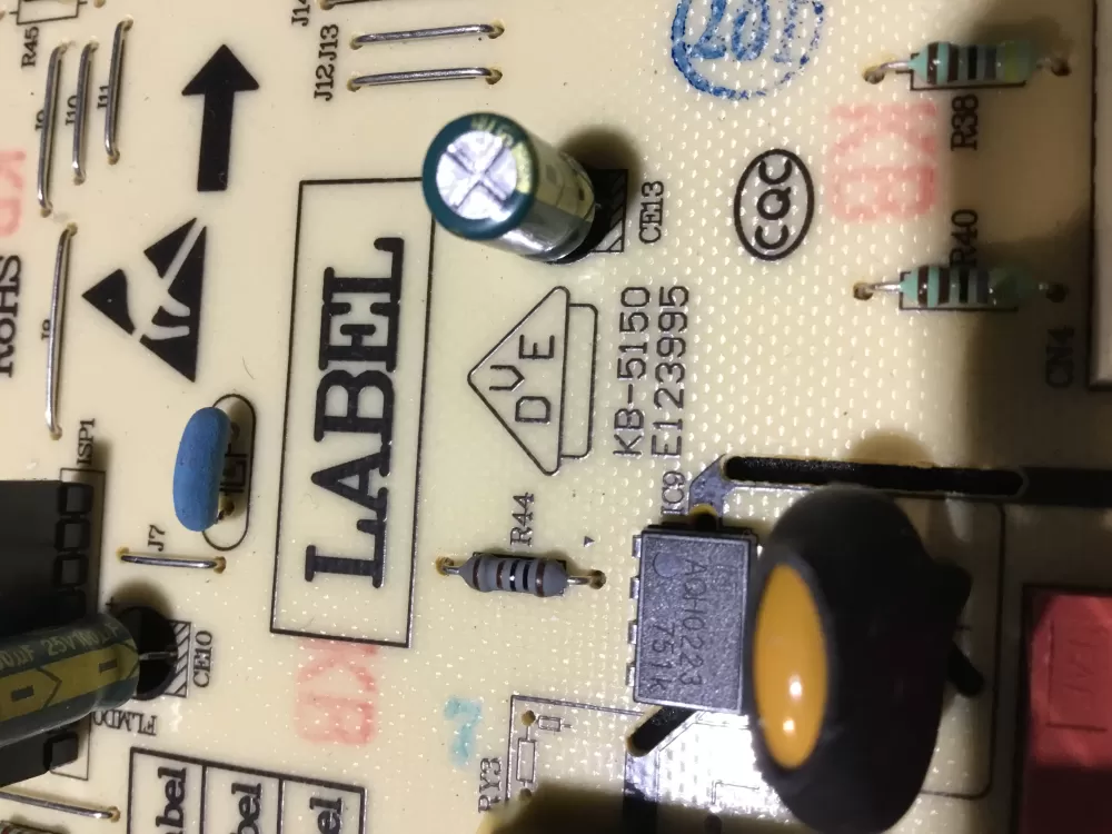 KitchenAid E123995 Refrigerator Control Board AZ85990 | NR1545