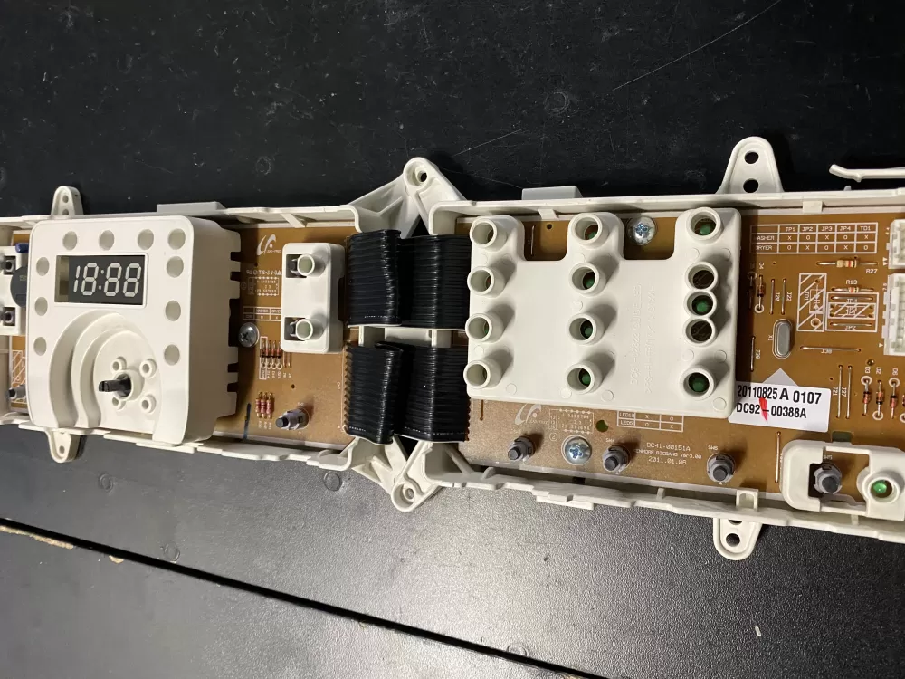 Samsung DC92-00388A DC41-00151A Washer Control Board